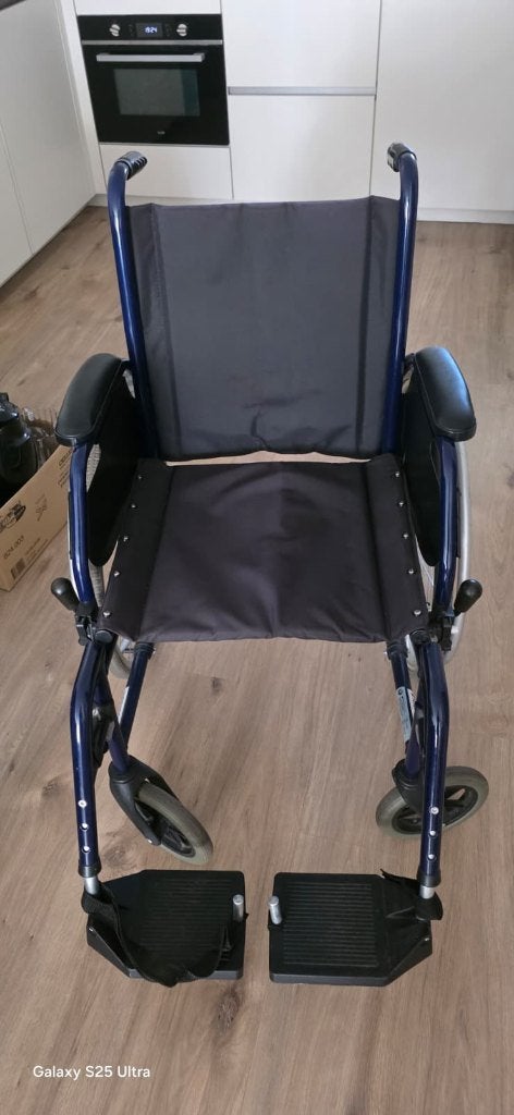 Rolstoel, Ophalen, Inklapbaar, Gebruikt, Duwrolstoel