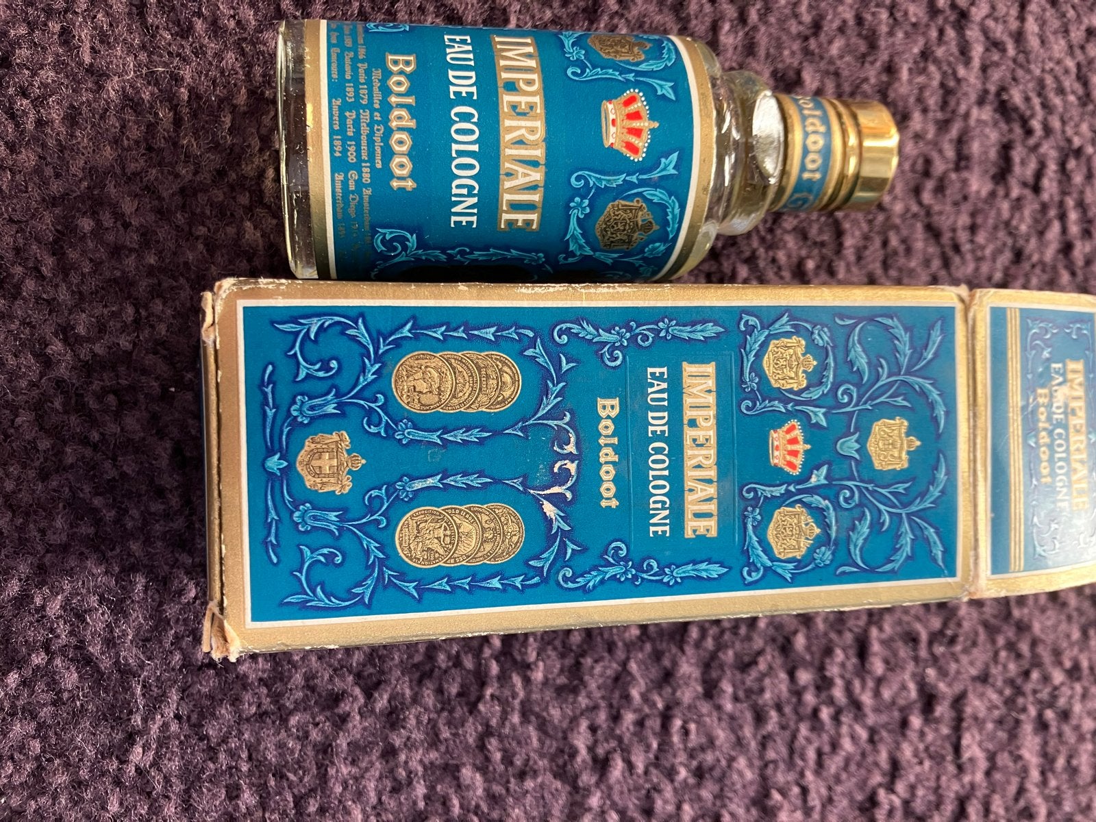 Ongebruikte Vintage Imperiale Eau de Cologne Boldoot, Ophalen of Verzenden