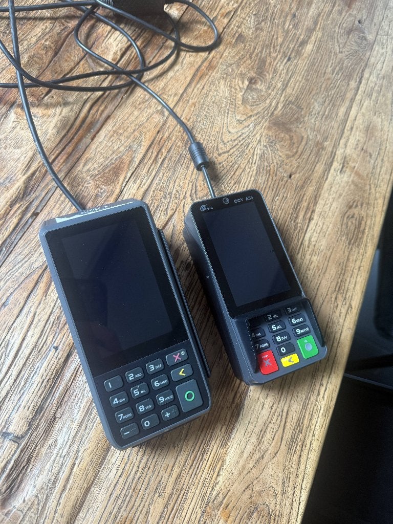 Pinapparaat CCV Duo Base A80-A35, Ophalen of Verzenden, Zo goed als nieuw