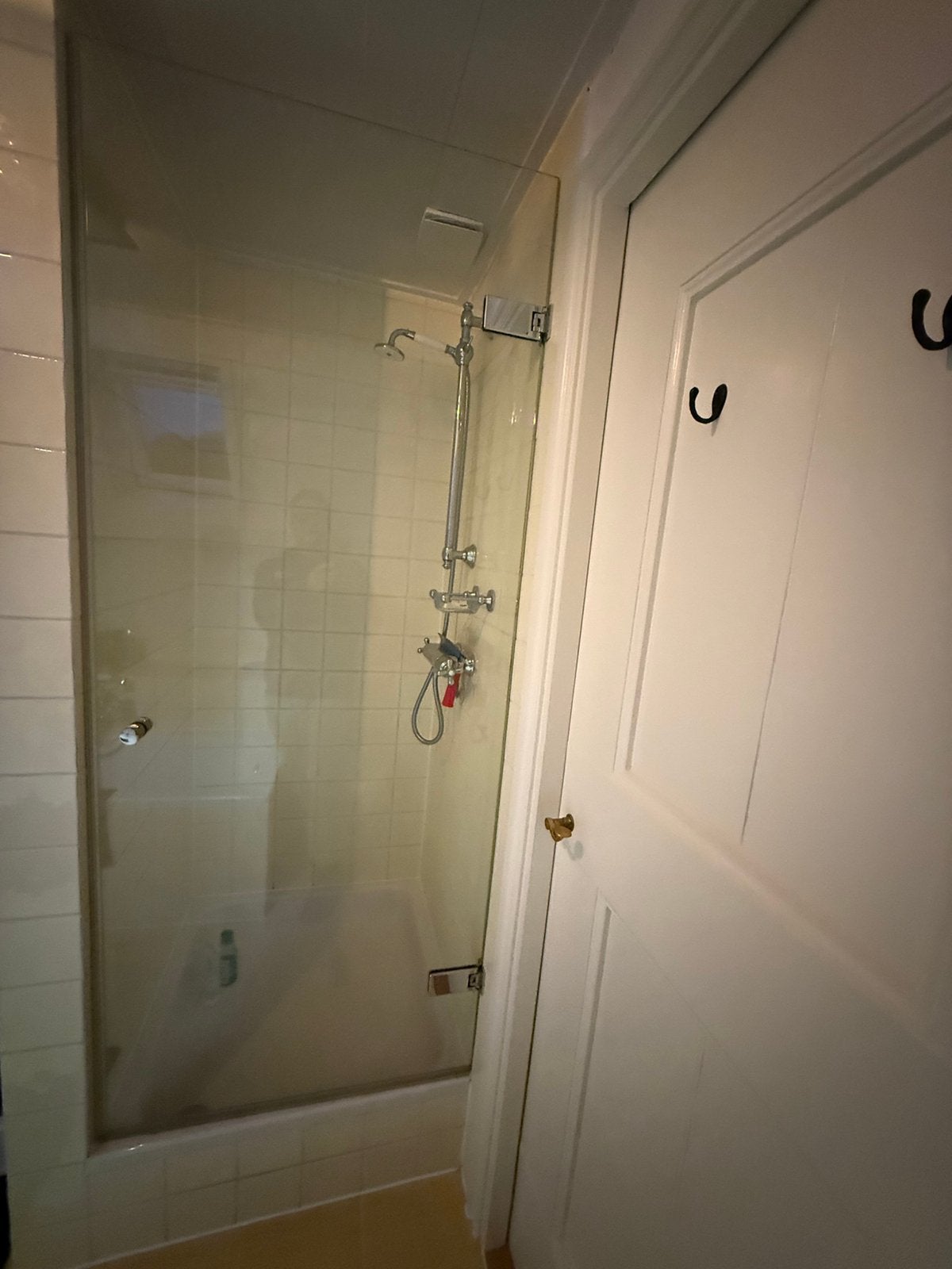 Douchedeur, Ophalen, Gebruikt, Binnendeur, Minder dan 200 cm