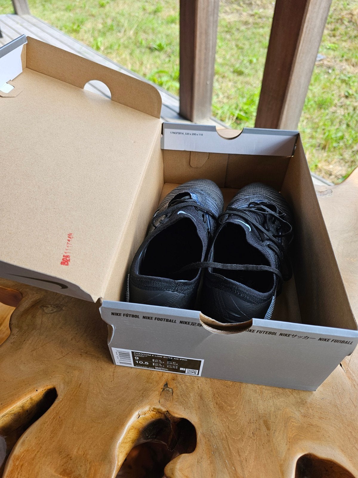 Nike Phantom 6 Low Elite AG-Pro voetbalschoenen - Maat 42.5, Maat XS of kleiner, Ophalen of Verzenden, Zo goed als nieuw, Schoenen