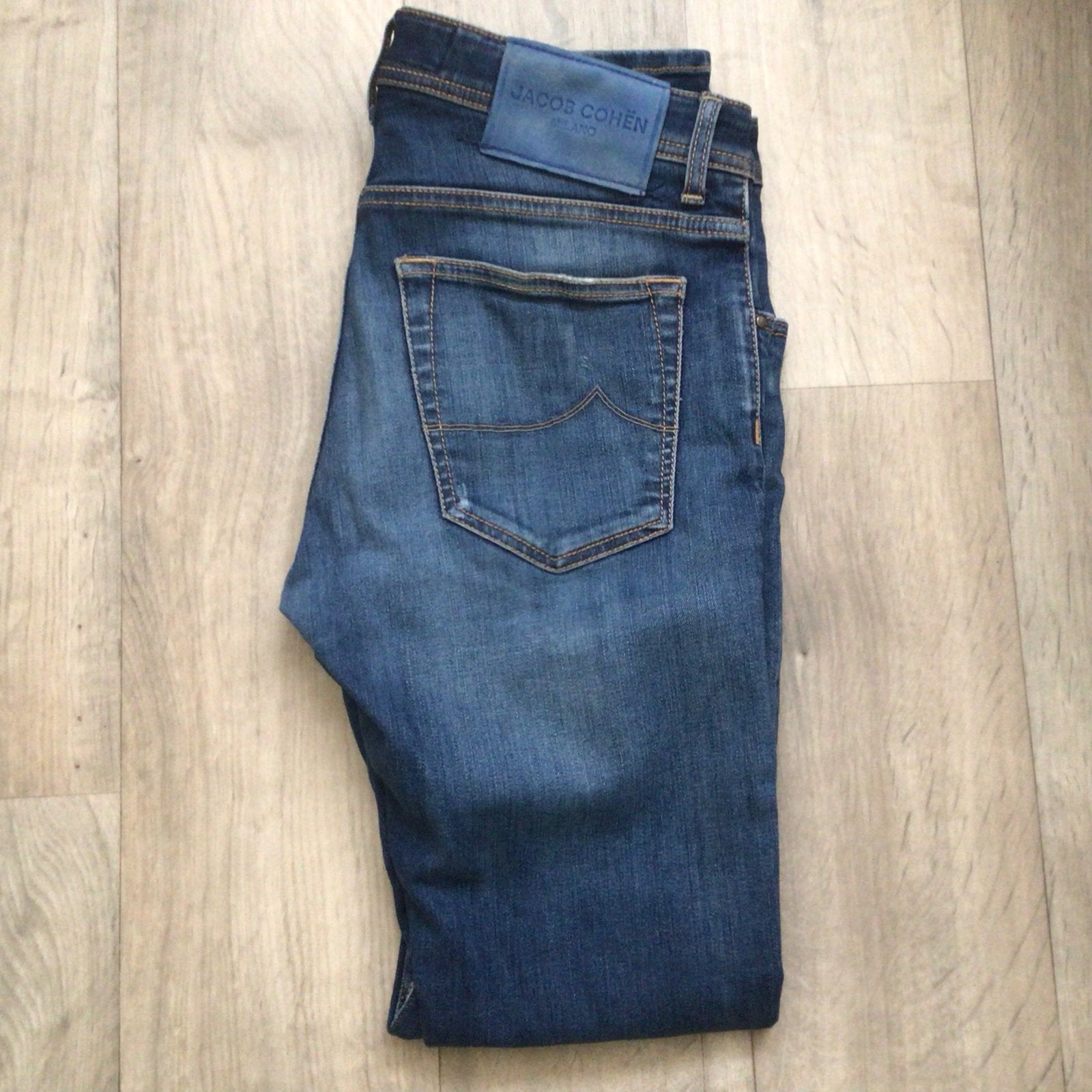 Jacob Cohën Nick Slim Jeans -, Ophalen of Verzenden, Gedragen, Blauw, W33 - W34 (confectie 48/50)