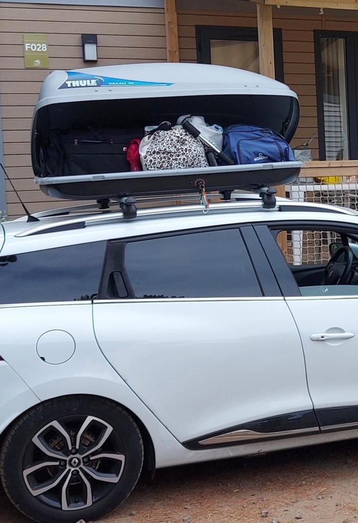 Thule Dakkoffer Ocean 80, Auto diversen, Dakkoffers, Ophalen of Verzenden, Gebruikt