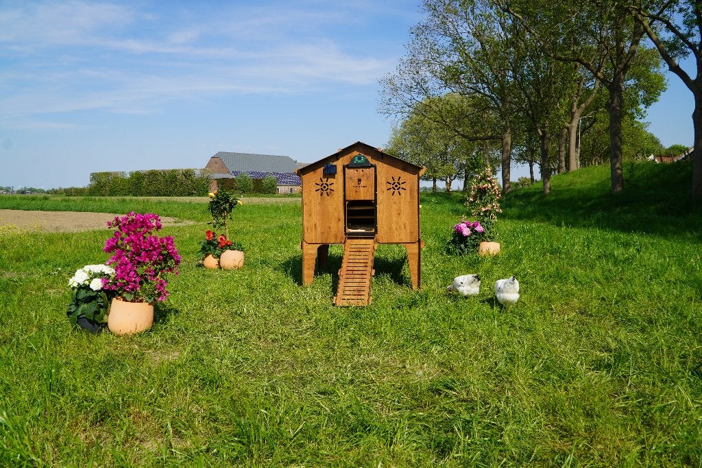 Trespa Kippenhok Cucciolotta | Duplex 2XL, Ophalen of Verzenden, Nieuw, Kippenhok of Kippenren