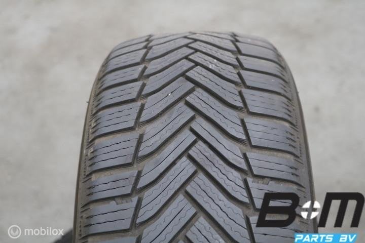 2 x 2055516 91H Michelin Alpin 6 met 5mm 205 55 16, Gebruikt, 16 inch