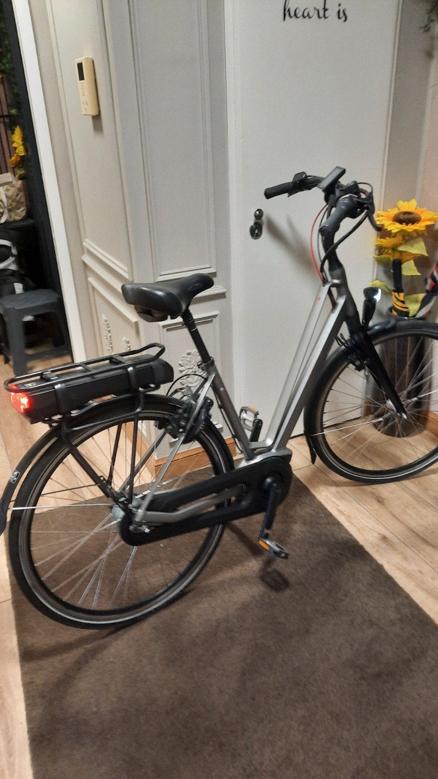 batavus bryte 500wh accu 75 nm yamaha motor, Ophalen of Verzenden, Zo goed als nieuw, Versnellingen