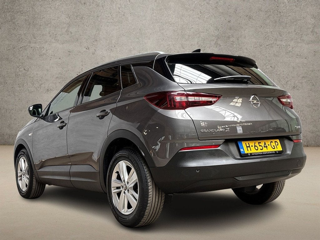 Opel Grandland X 1.2 Turbo Sport Automaat (APPLE CARPLAY, GR, Auto's, Opel, 12 maanden, Gebruikt, 1199 cc, Leder en Stof