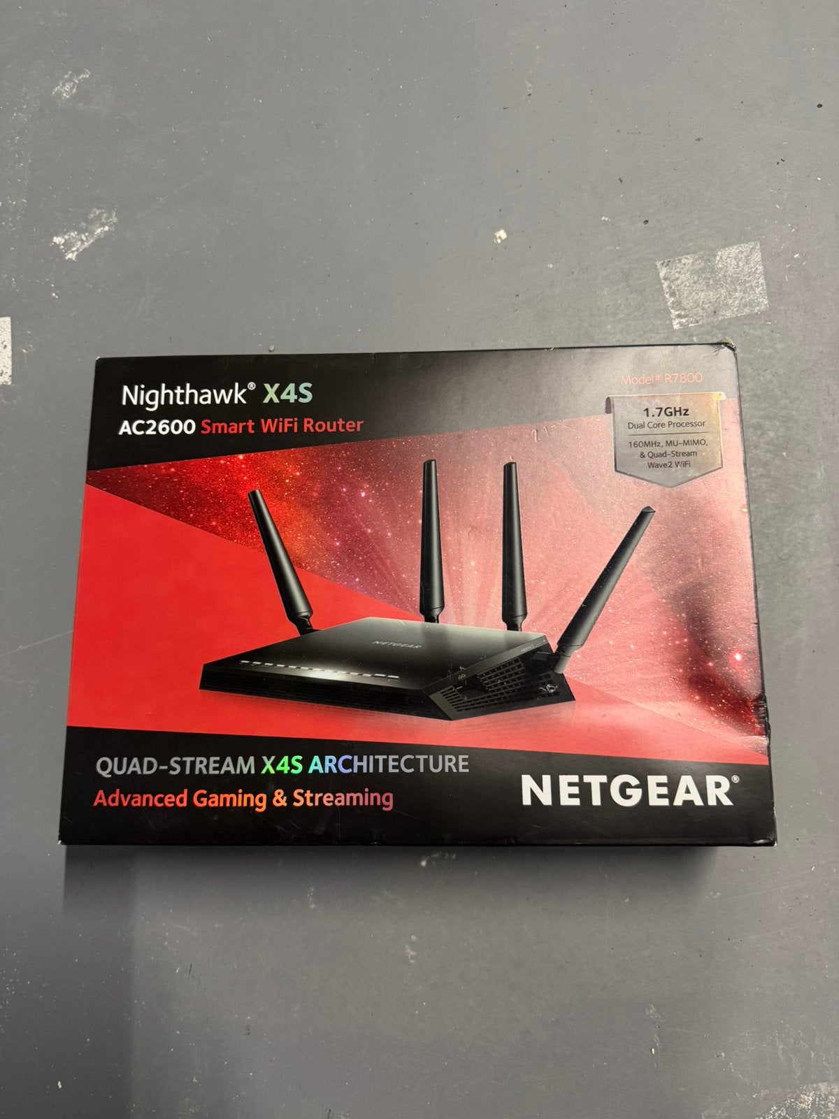 NETGEAR Nighthawk X4S AC2600 WiFi Router (R7800), Computers en Software, Routers en Modems, Ophalen, Zo goed als nieuw, Router