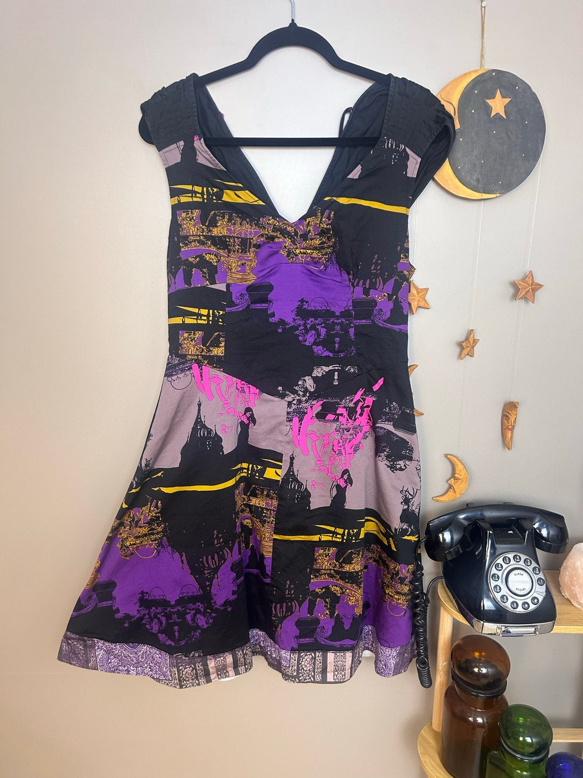 St-Martins jurk met print - Maat M, Kleding | Dames, Maat 38/40 (M), Meerkleurig, Ophalen of Verzenden, Zo goed als nieuw