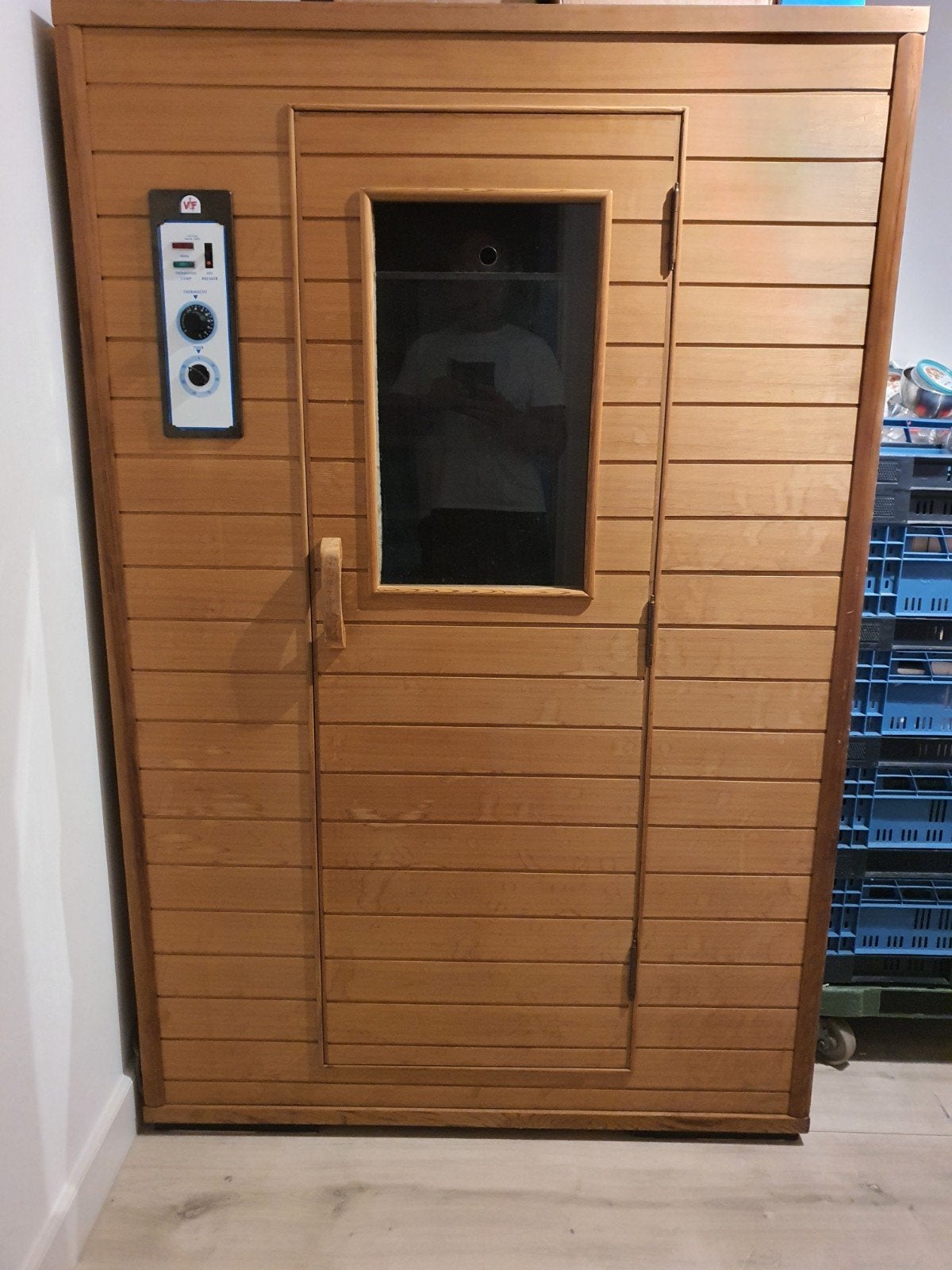 Infrarood sauna cabine - Zo goed als nieuw, Ophalen, Zo goed als nieuw, Infrarood, Complete sauna