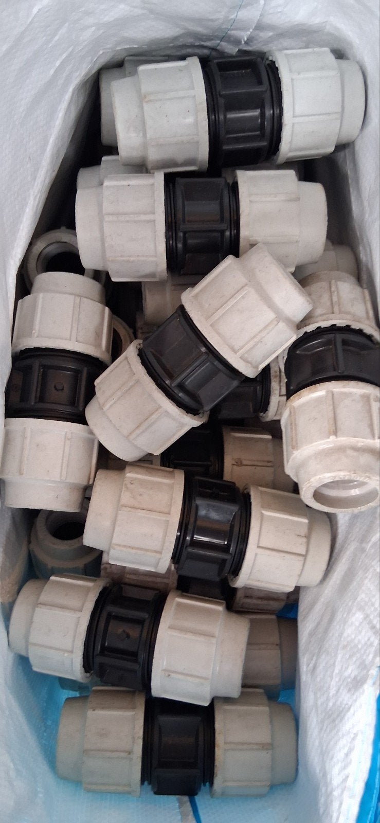 Plasson 32/32 koppelingen HDPE/tyleen, Ophalen of Verzenden, Zo goed als nieuw