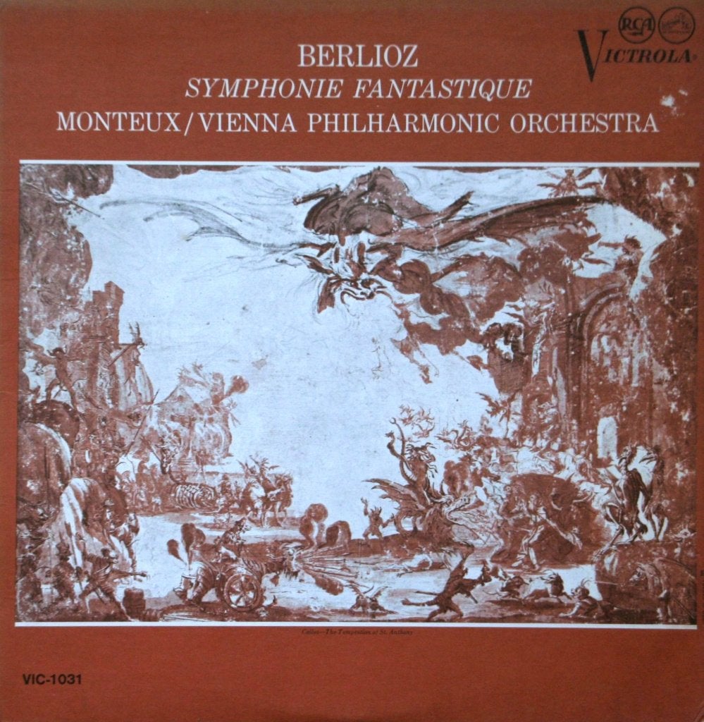 Berlioz - Symphonie Fantastique - Pierre Monteux, Gebruikt, Ophalen of Verzenden, Romantiek, 12 inch