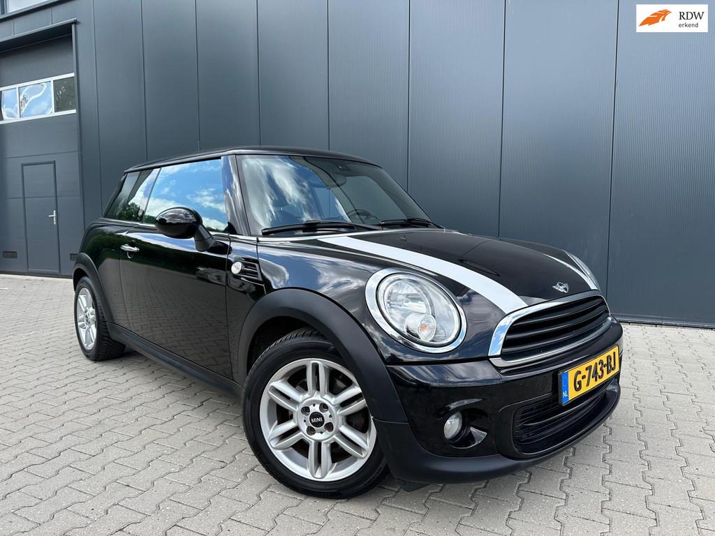 Mini Mini 1.6 ONE CHILI BJ012 AIRCO LMV, Auto's, Mini, Voorwielaandrijving, Euro 5, Zwart, 4 cilinders