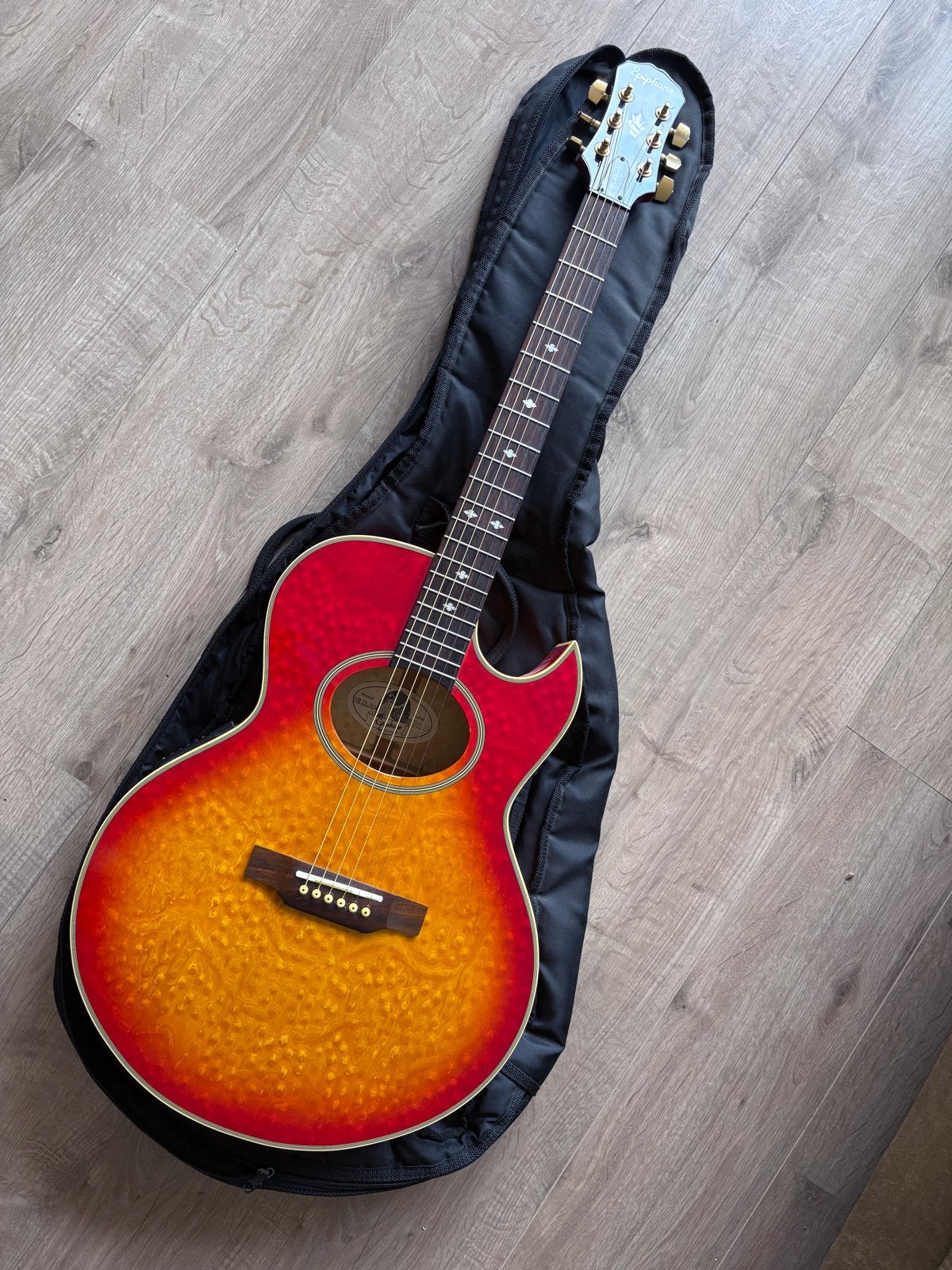 Epiphone PR7E/RS [*ACE FREHLEY*  MTV Unplugged], Ophalen, Gebruikt, Western- of Steelstringgitaar, Met (piezo-)element