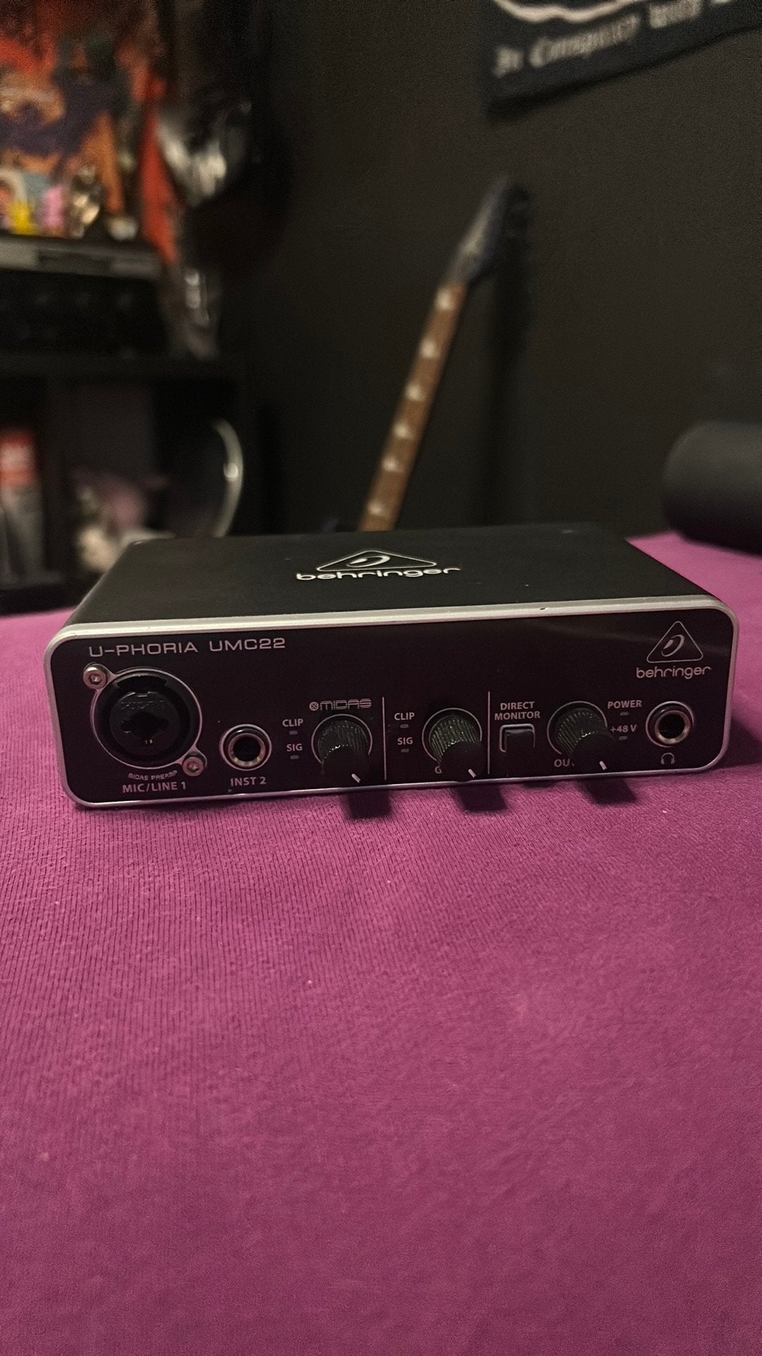 Behringer interface, Ophalen of Verzenden, Zo goed als nieuw