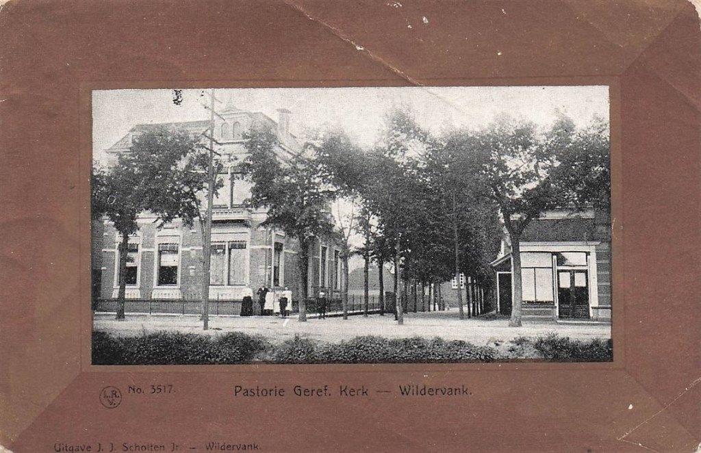 703-487-003 Pastorie Geref Kerk Wildervank, Verzenden, Voor 1920, Groningen
