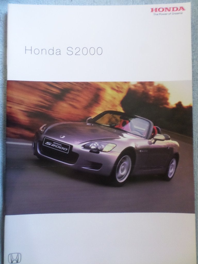 Honda S2000 S2K 2003 Brochure, Ophalen of Verzenden, Zo goed als nieuw, Honda