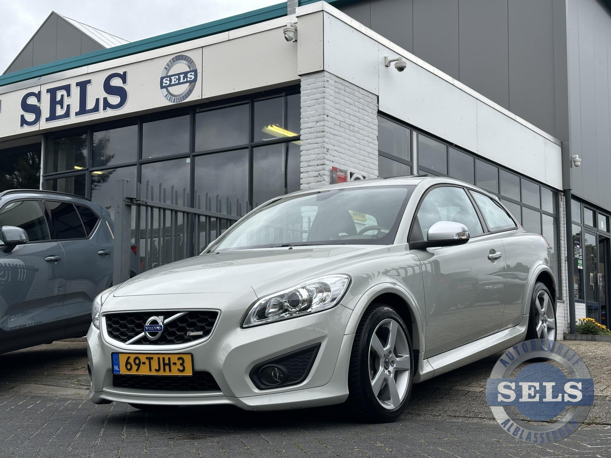 Volvo C30 2.0 R-Design 1EIGENAAR/SCHUIFDAK/LEDER, Auto's, Gebruikt, 4 cilinders, 4 stoelen, Leder en Stof
