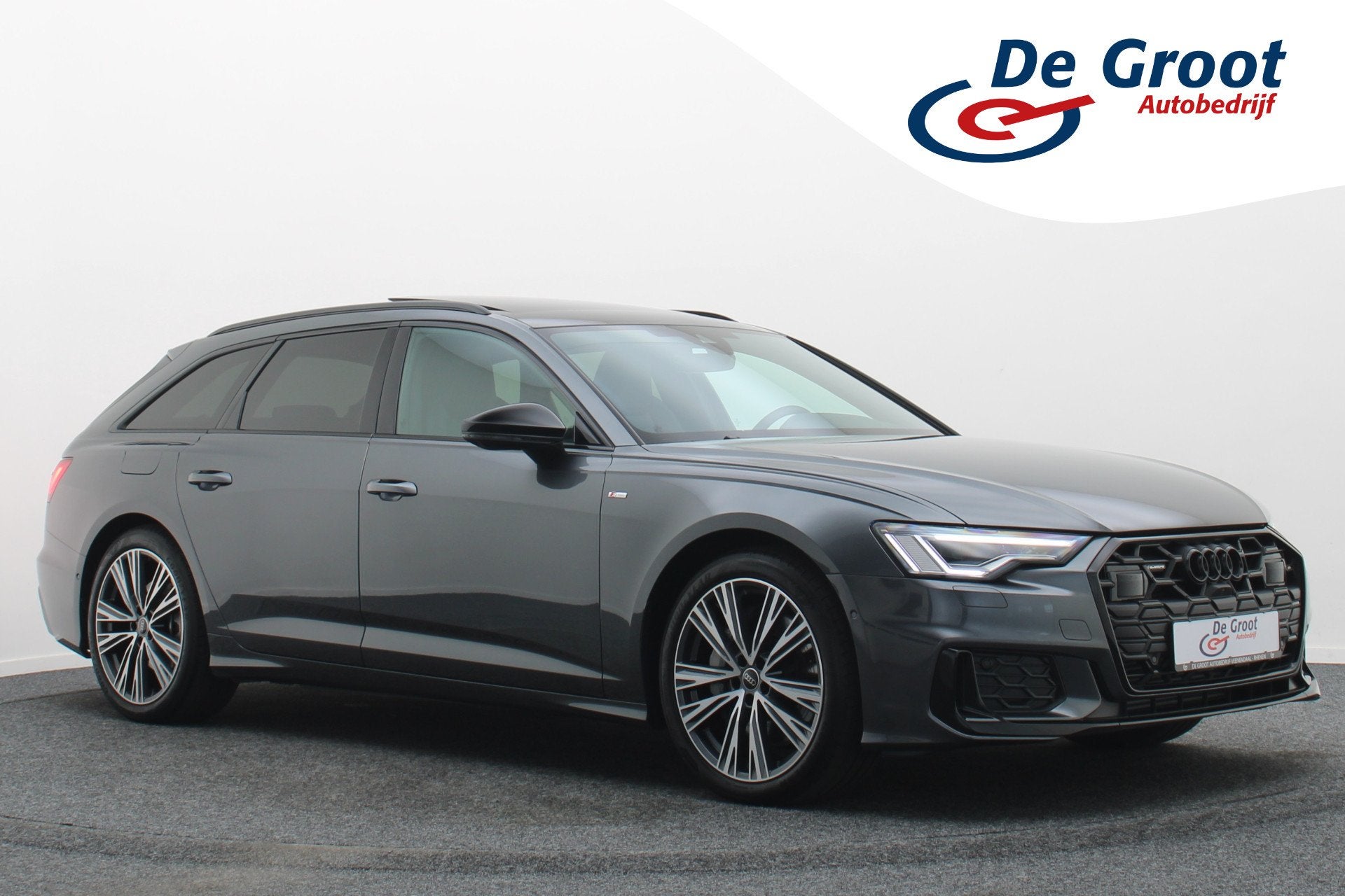 Audi A6 Avant 50 TFSI e quattro S edition 360 Camera, Pano, Auto's, Automaat, Dealer onderhouden, 77 km/l, Gebruikt
