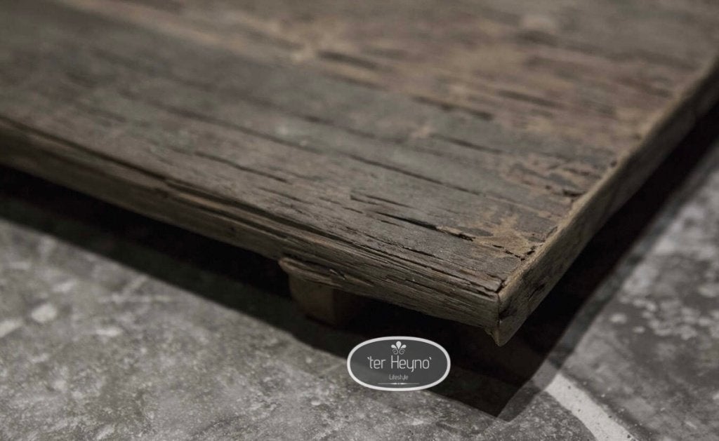 Bajot oud hout plank dienblad houten stoer sober landelijk, Ophalen of Verzenden, Nieuw, Hout