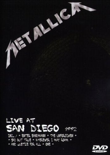 Metallica - Live at San Diego 1992 DVD  Nieuw, Engels, Vanaf 16 jaar, Ophalen of Verzenden, Concert