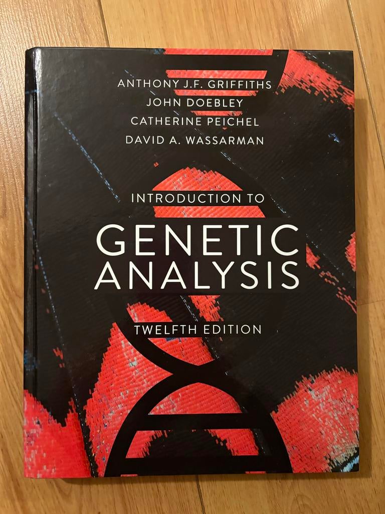 An Introduction to Genetic Analysis, Boeken, Ophalen of Verzenden, Beta, Zo goed als nieuw, WO