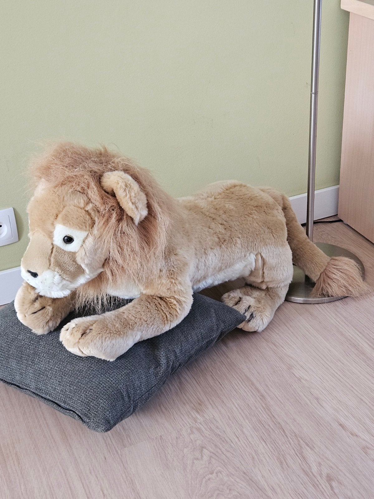 Grote, prachtige leeuw knuffel van 60 cm, Kinderen en Baby's, Speelgoed | Knuffels en Pluche, Ophalen of Verzenden