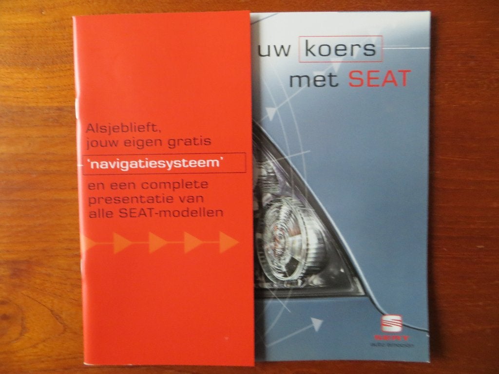 Bepaal uw koers met Seat Modellenoverzicht, Ophalen of Verzenden, Nieuw, Overige merken