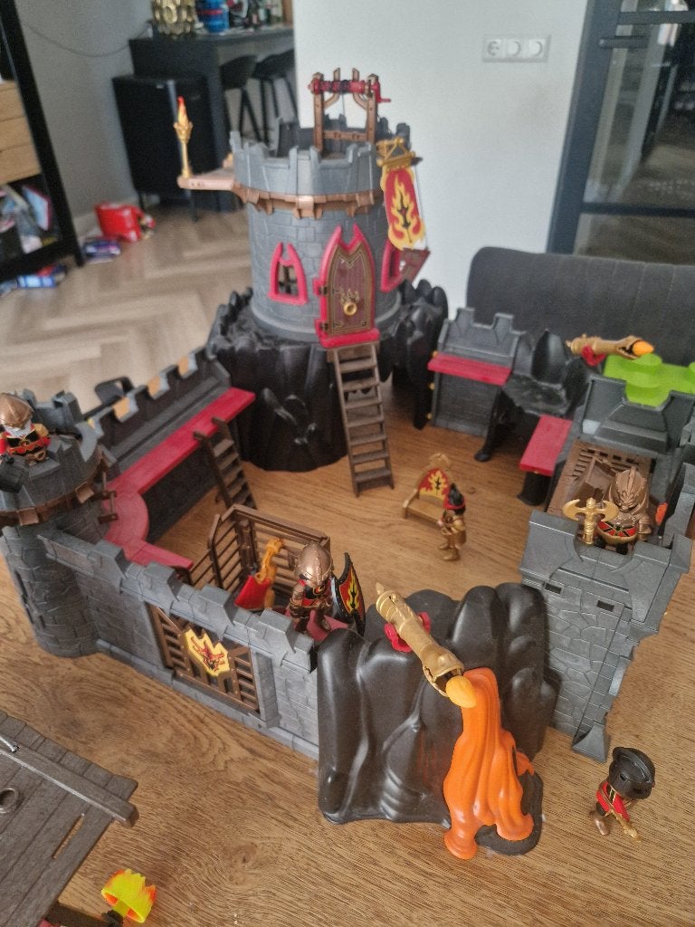 Playmobil kasteel burnham raiders 70221, Ophalen, Gebruikt, Complete set, Kasteel/Fort