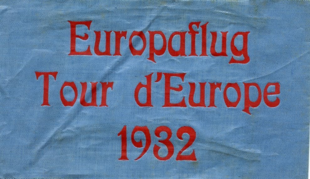 Europaflug armband, Verzamelen, Luchtvaart en Vliegtuigspotten, Ophalen of Verzenden, Zo goed als nieuw, Patch, Badge of Embleem