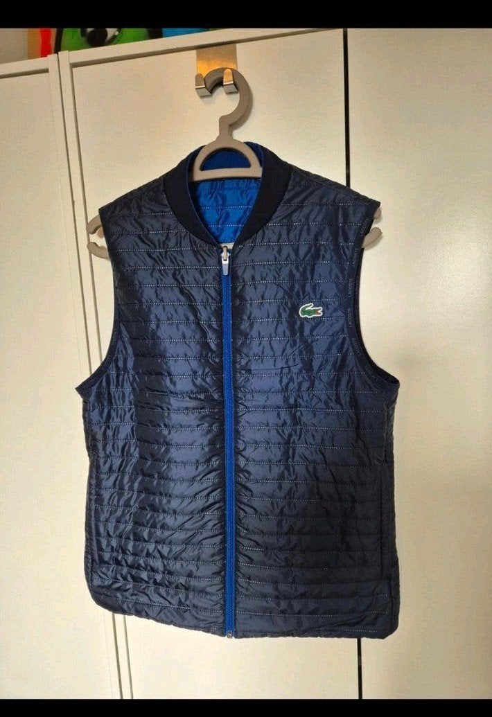 Lacoste bodywarmer - Maat S, Kleding | Heren, Bodywarmers, Blauw, Lacoste, Nieuw, Ophalen of Verzenden