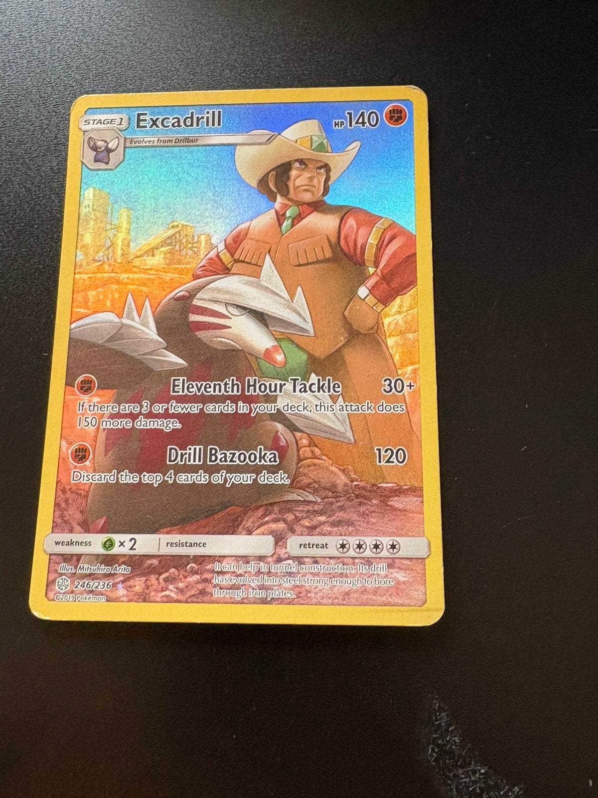 Pokemon kaart Excadrill, Ophalen, Gebruikt