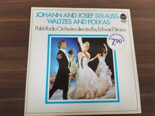 Johann and Josef Strauss; Waltzes and polkas, LP, Kamermuziek, Mozart, Ophalen of Verzenden