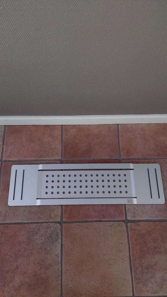 RVS badplank met antislip Dornbracht interiors, Ophalen