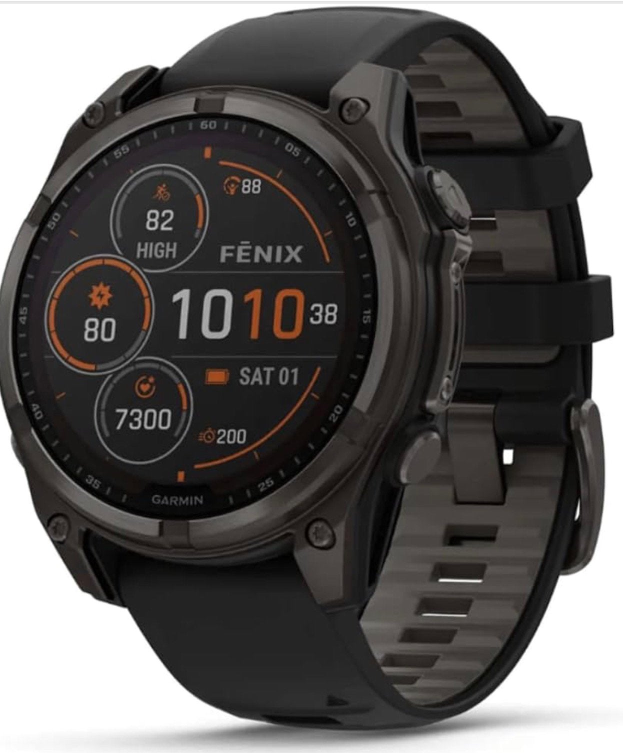 Garmin Fenix 8, Saphire 51mm, in zeer goede staat, Ophalen of Verzenden, Zo goed als nieuw, Zwart, Android