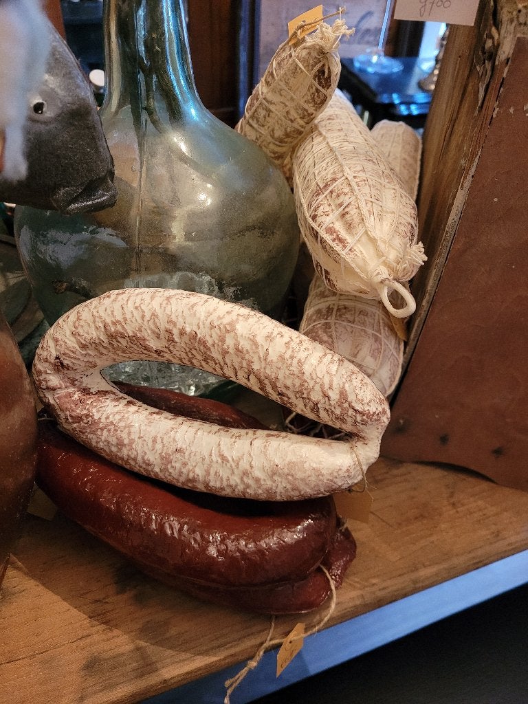Nieuwe kunst ringworsten rookworst p/st 6.95