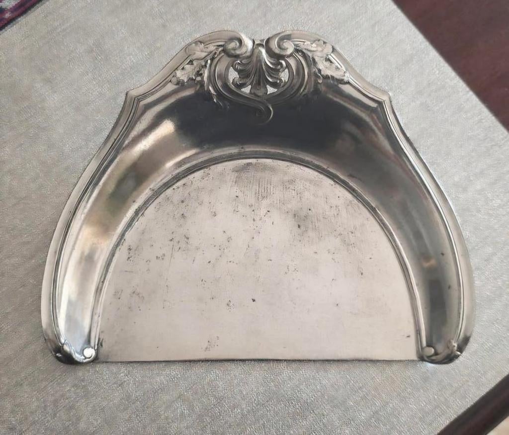 Christofle Verzilverd Stofblik/Kruimelvanger, Ophalen of Verzenden