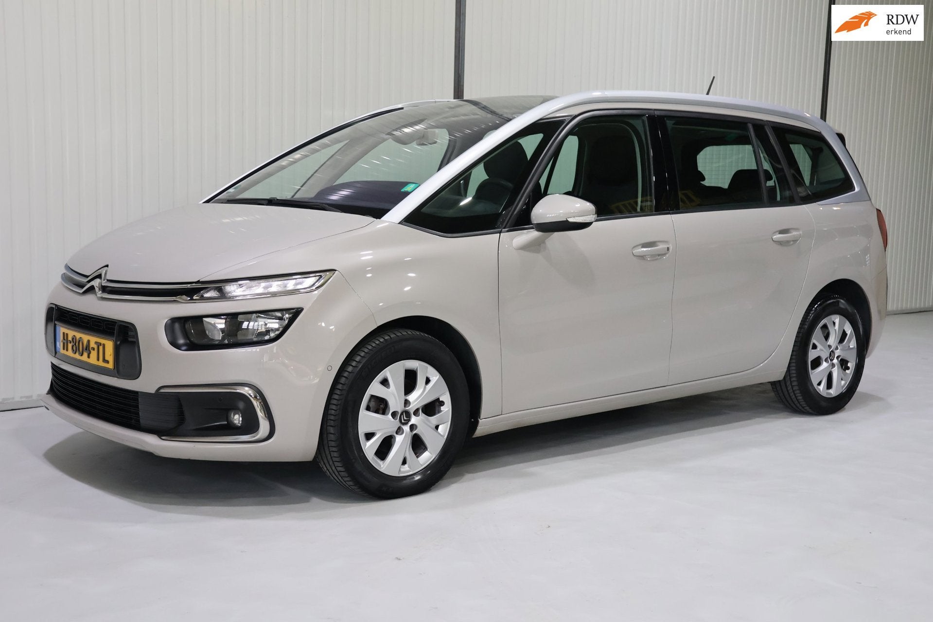 Citroen Grand C4 Picasso 1.2 PureTech Feel AUTOMAAT - 7 PERS, Auto's, Gebruikt, Euro 6, 1199 cc, Verwarmde buitenspiegels
