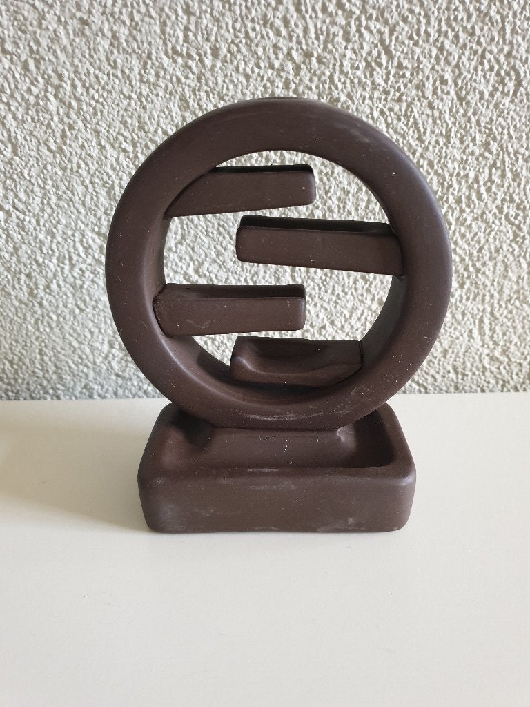 Nieuw Bruin Wierook houder/ Wierook brander Cirkel, Bruin, Overige typen, Nieuw, Ophalen of Verzenden