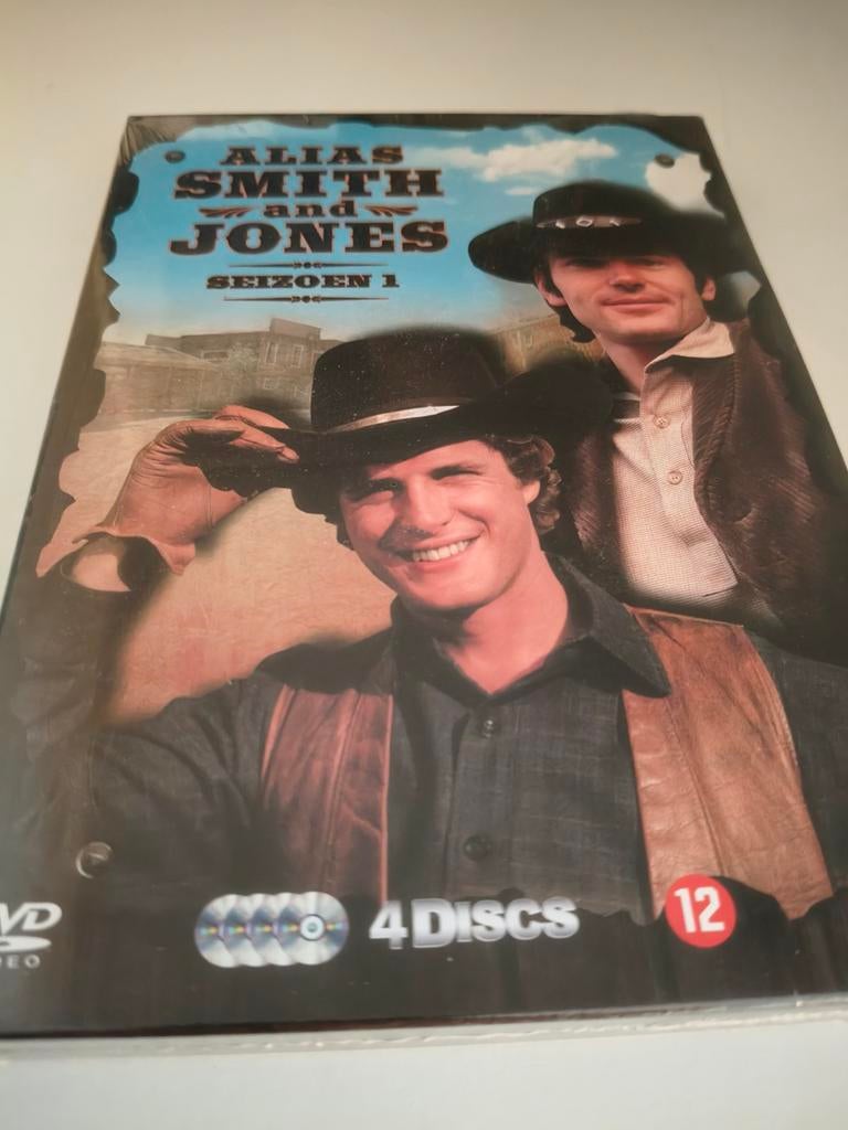 Alias Smith & Jones - Seizoen 1 ~Boxset 4DVD Nieuw in Seal, Ophalen, Nieuw in verpakking, Actie en Avontuur
