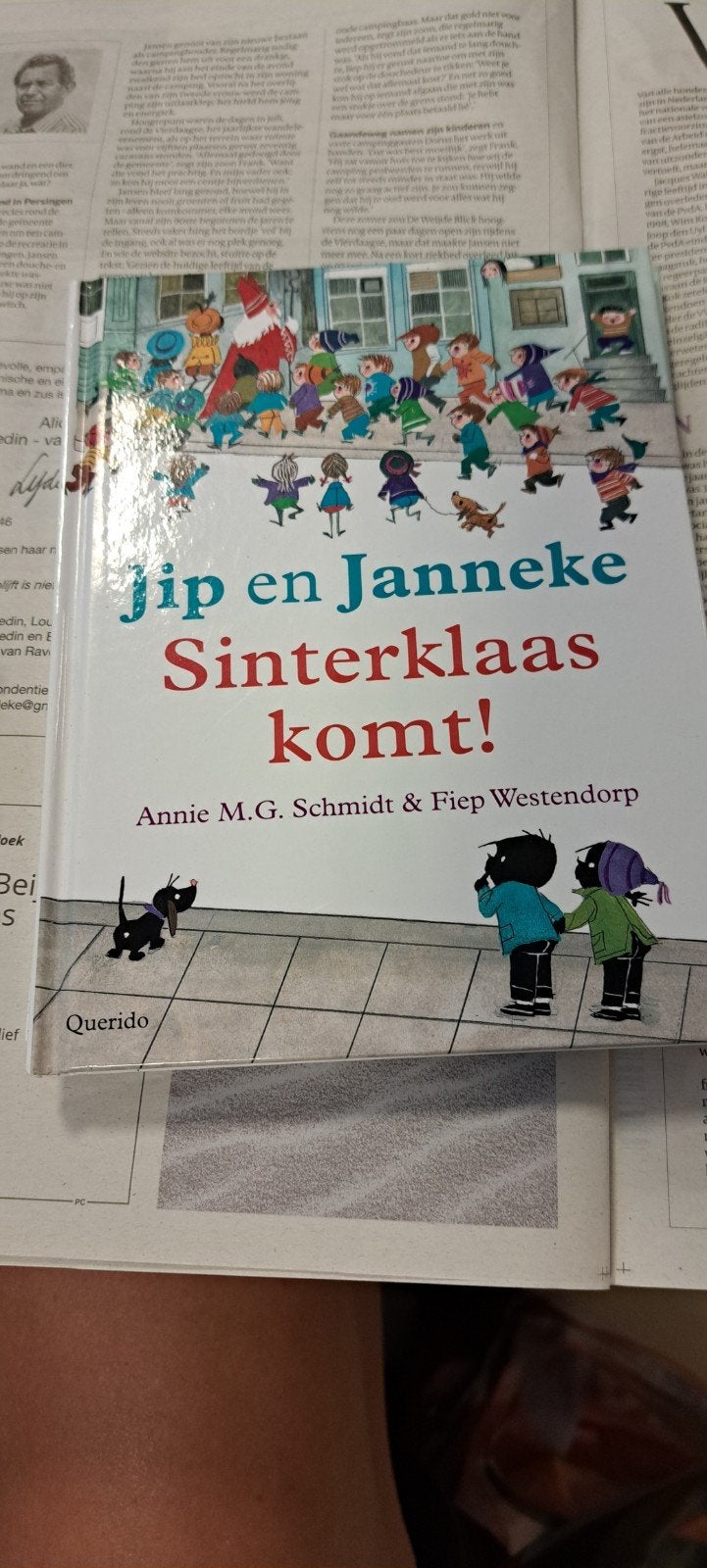 Jip en Janneke: Sinterklaas komt! - Annie M.G. Schmidt, Boeken, Ophalen of Verzenden, Zo goed als nieuw, Annie M.G. Schmidt, Fictie algemeen