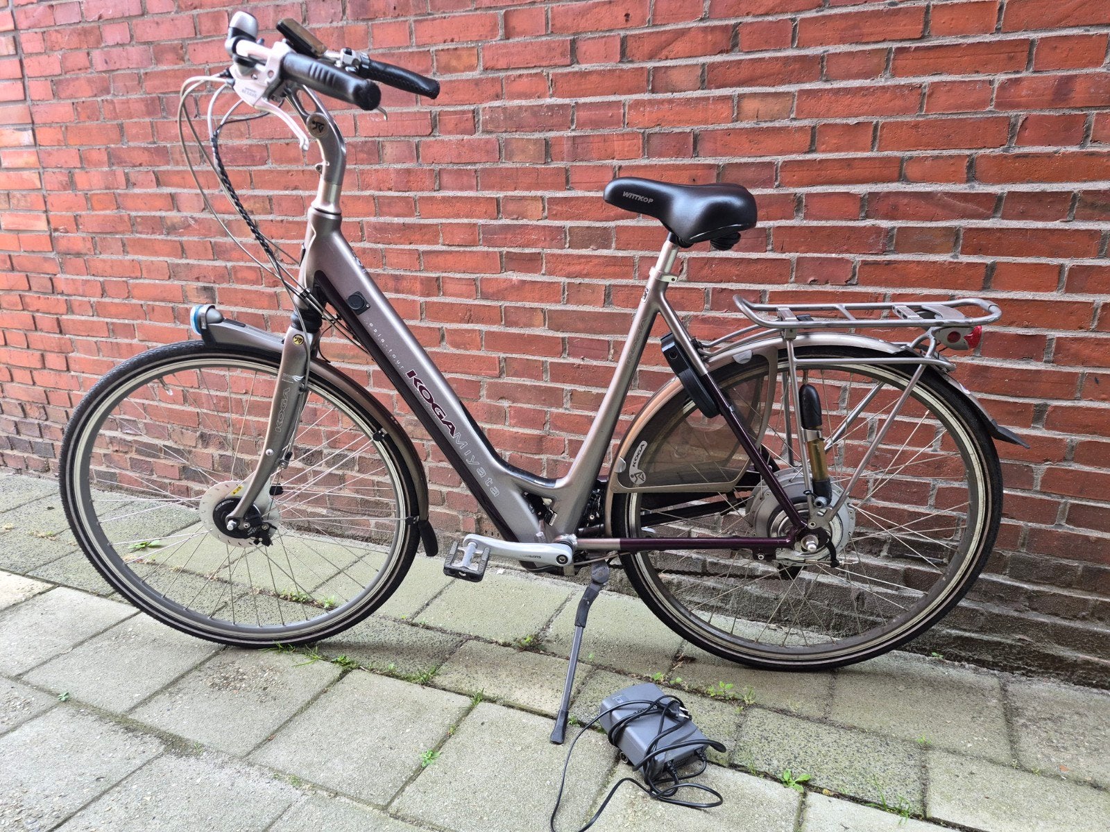 Kapotte Koga electrische fiets met display en oplader, Ophalen, Gebruikt, Overige merken
