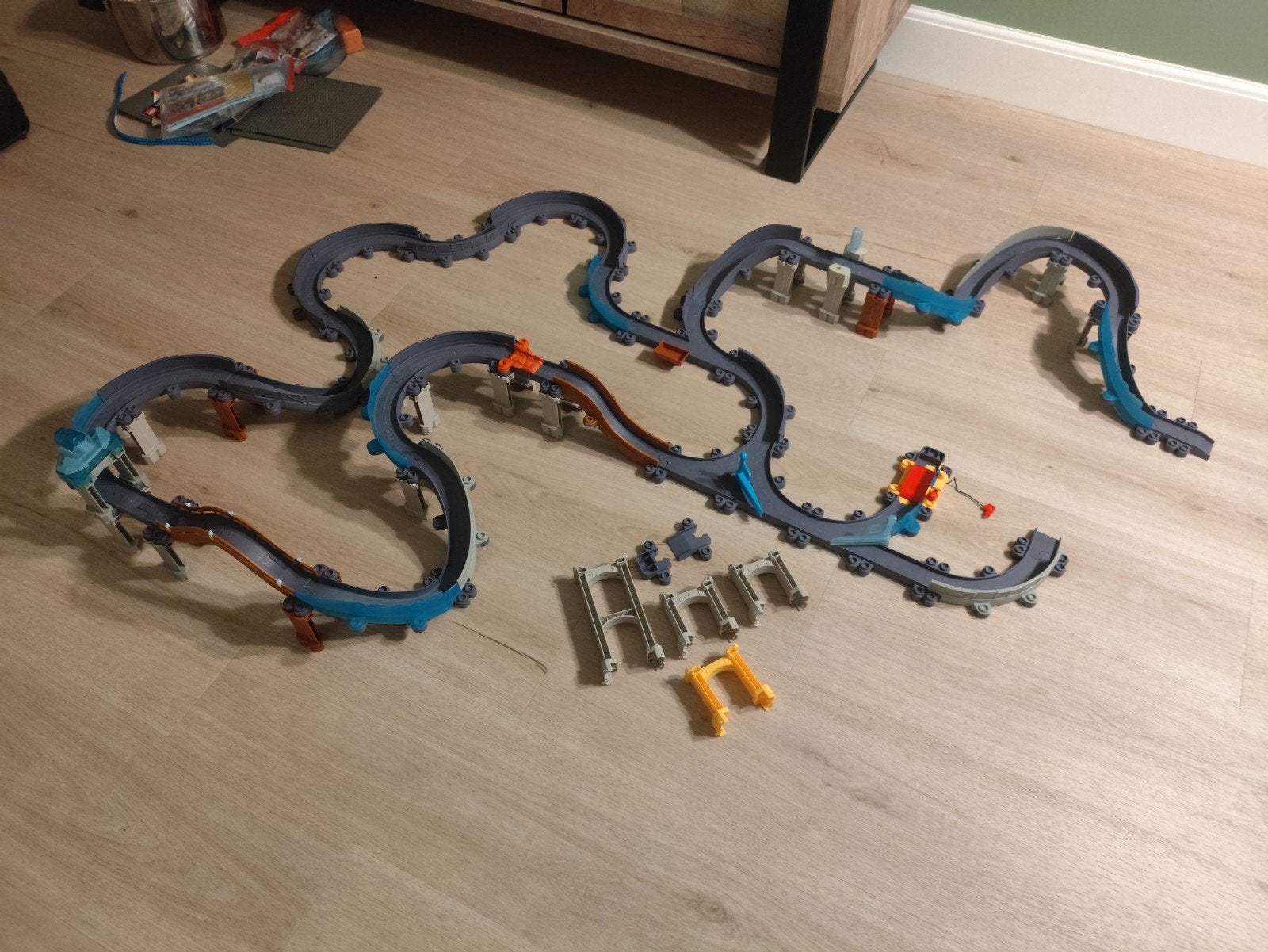 Chuggington Treinset met 9 treinen, Ophalen, Gebruikt