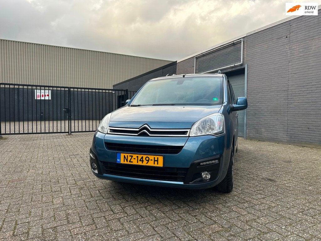 Citroen Berlingo 1.6 VTi XTR Airco Cruise Navi Pano PDC LM-W, Auto's, Citroën, Voorwielaandrijving, Gebruikt, 4 cilinders, Blauw