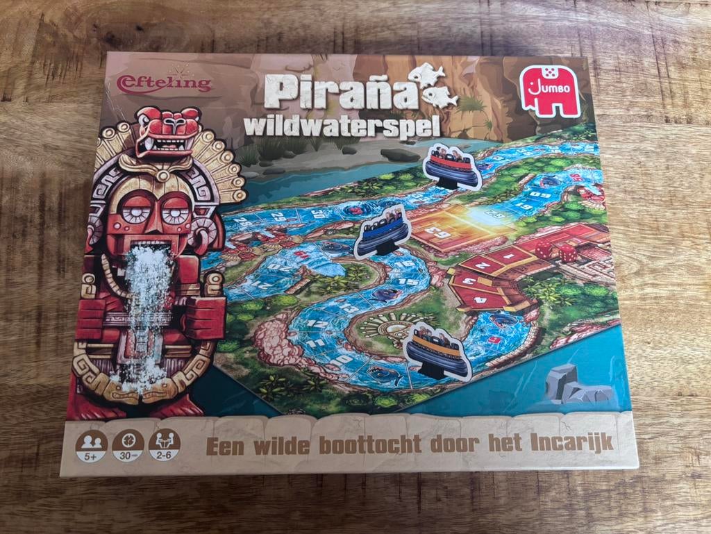 Spel Efteling Piraña, Ophalen of Verzenden, Zo goed als nieuw