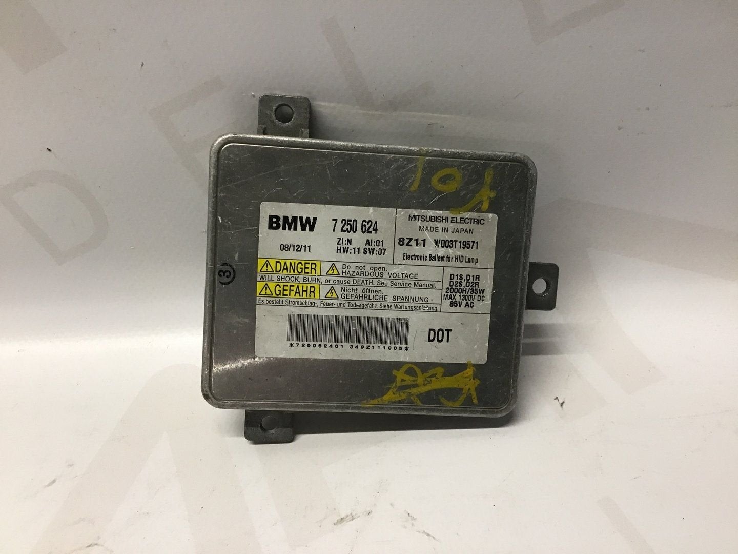 Xenon module BMW F01 7250624, Gebruikt, -, -, Ophalen of Verzenden