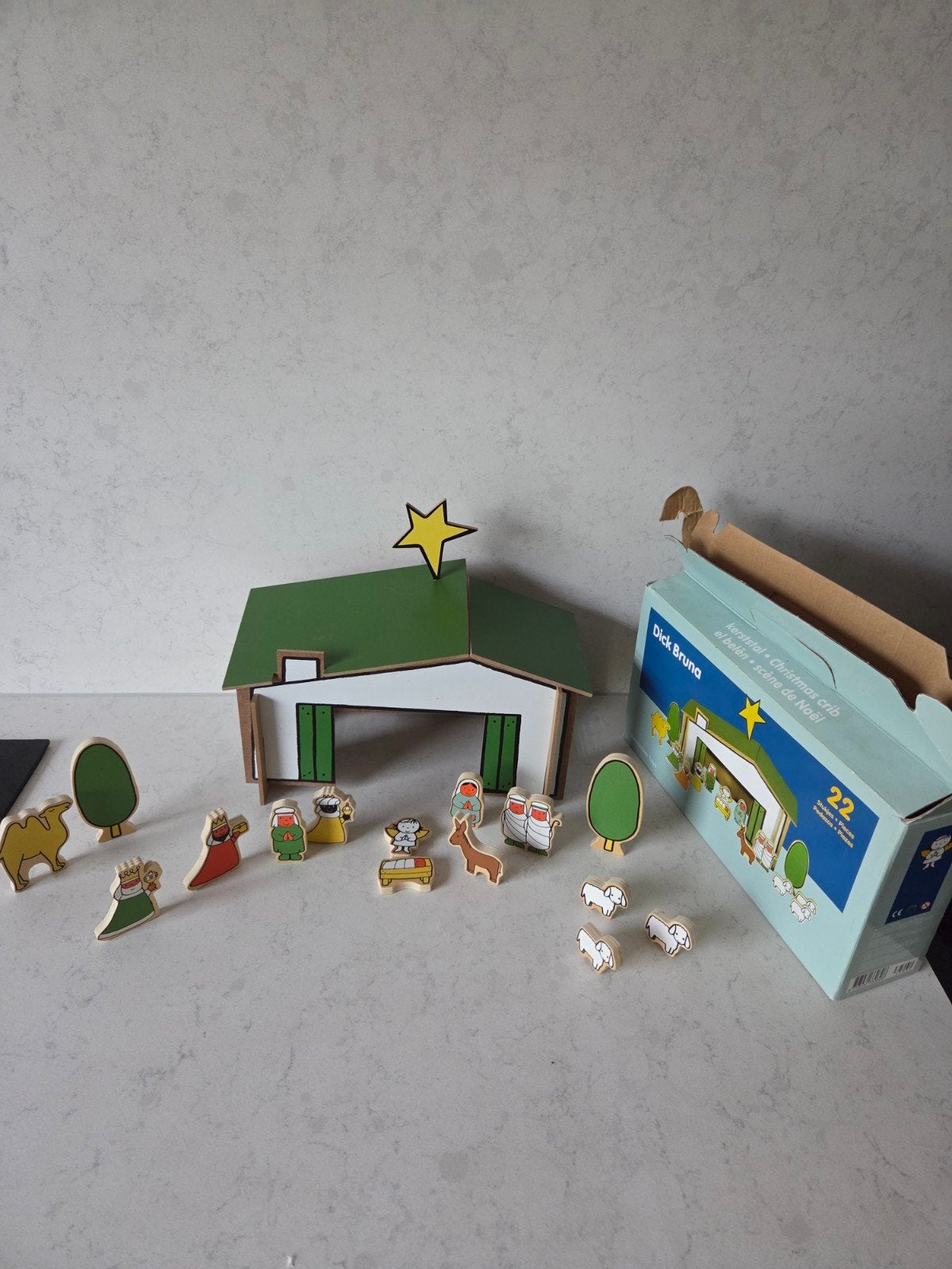 Dick Bruna - Houten kerststal, Ophalen of Verzenden