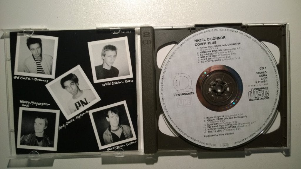 Hazel O'Connor - Cover Plus & Sons And Lovers, Ophalen of Verzenden, Zo goed als nieuw, Pop, Album