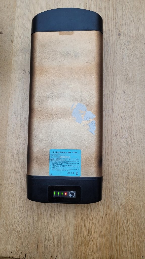 Bikkel Ibee accu li-ion 36v 13AH, Ophalen, Gebruikt