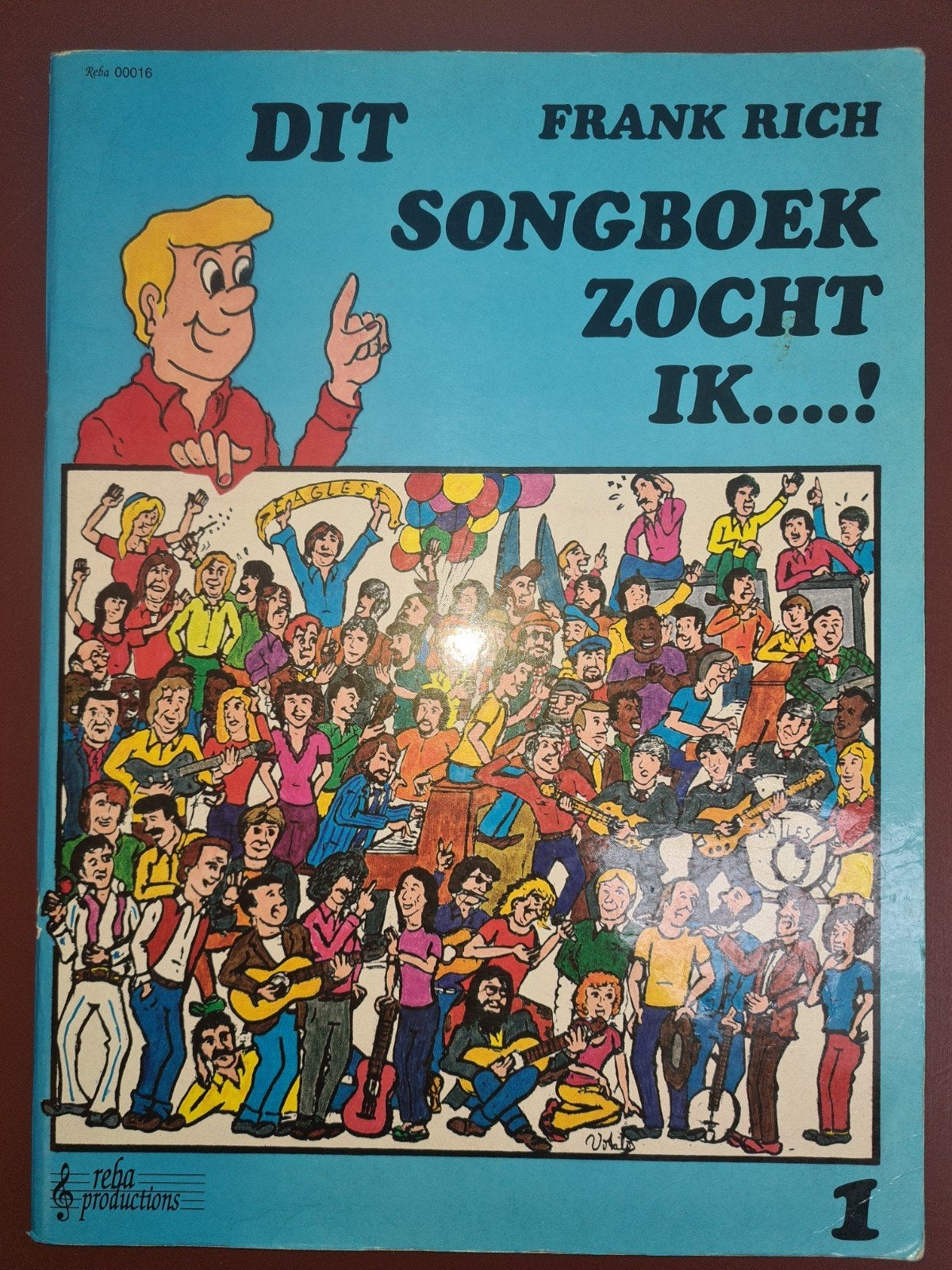 Dit Frank Rich Songboek Zocht Ik! met potloodaantekeningen, Gebruikt, Overige soorten, Gitaar, Ophalen of Verzenden